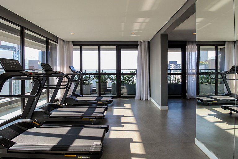 SBK602 - Studio de Luxo no Brooklin (170m Metrô)