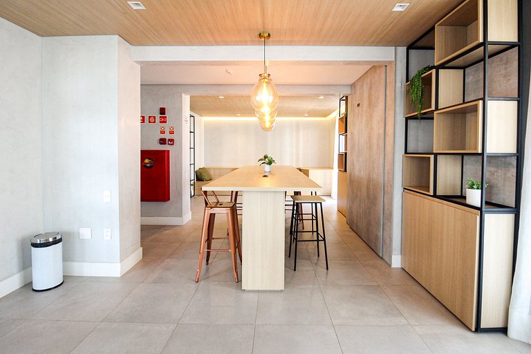 SBK602 - Studio de Luxo no Brooklin (170m Metrô)