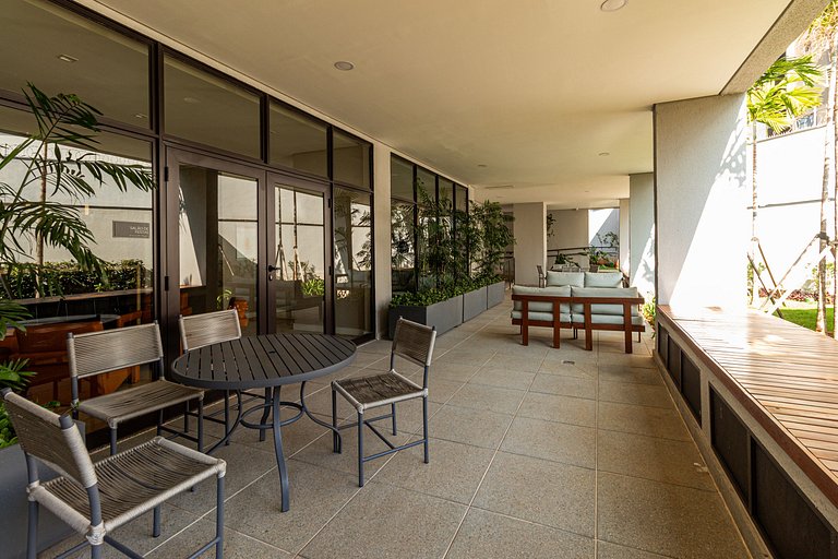 SBK602 - Studio de Luxo no Brooklin (170m Metrô)