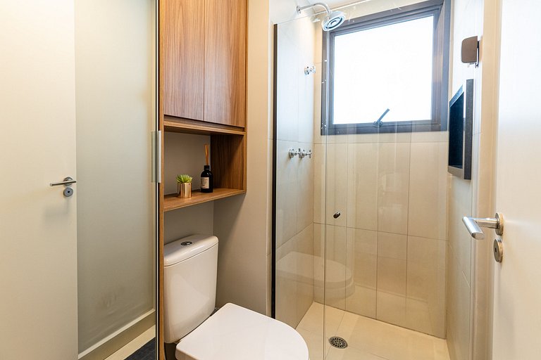 SBK602 - Studio de Luxo no Brooklin (170m Metrô)