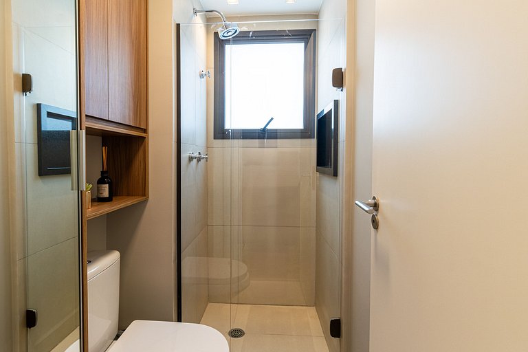 SBK602 - Studio de Luxo no Brooklin (170m Metrô)
