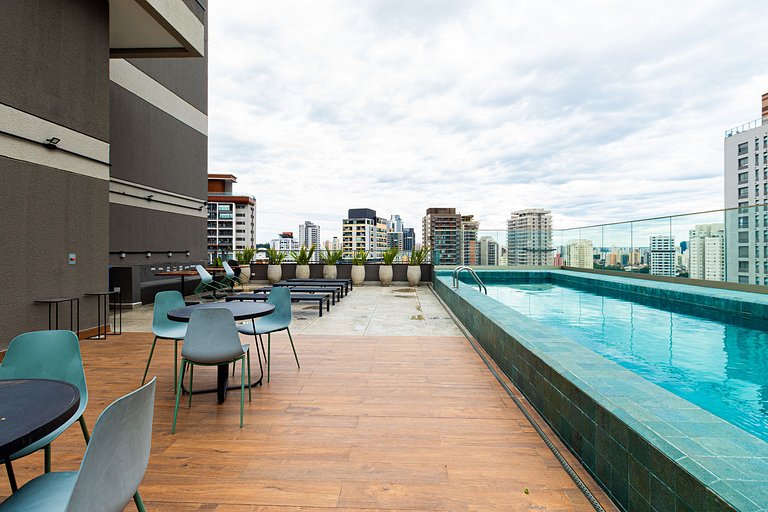 WBK611 - Studio Moderno no Brooklin | 4 pessoas