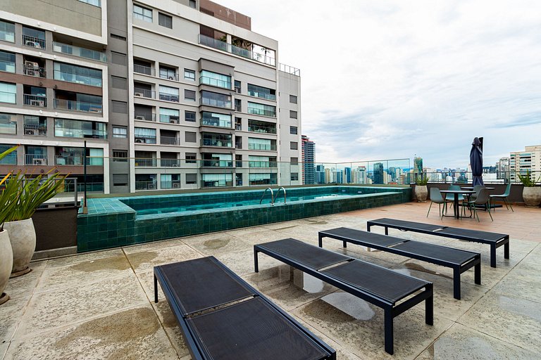 WBK611 - Studio Moderno no Brooklin | 4 pessoas