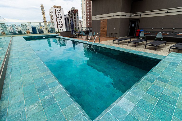 WBK611 - Studio Moderno no Brooklin | 4 pessoas