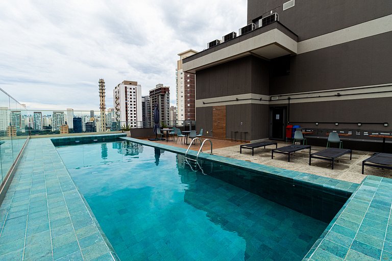 WBK611 - Studio Moderno no Brooklin | 4 pessoas