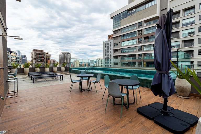 WBK611 - Studio Moderno no Brooklin | 4 pessoas