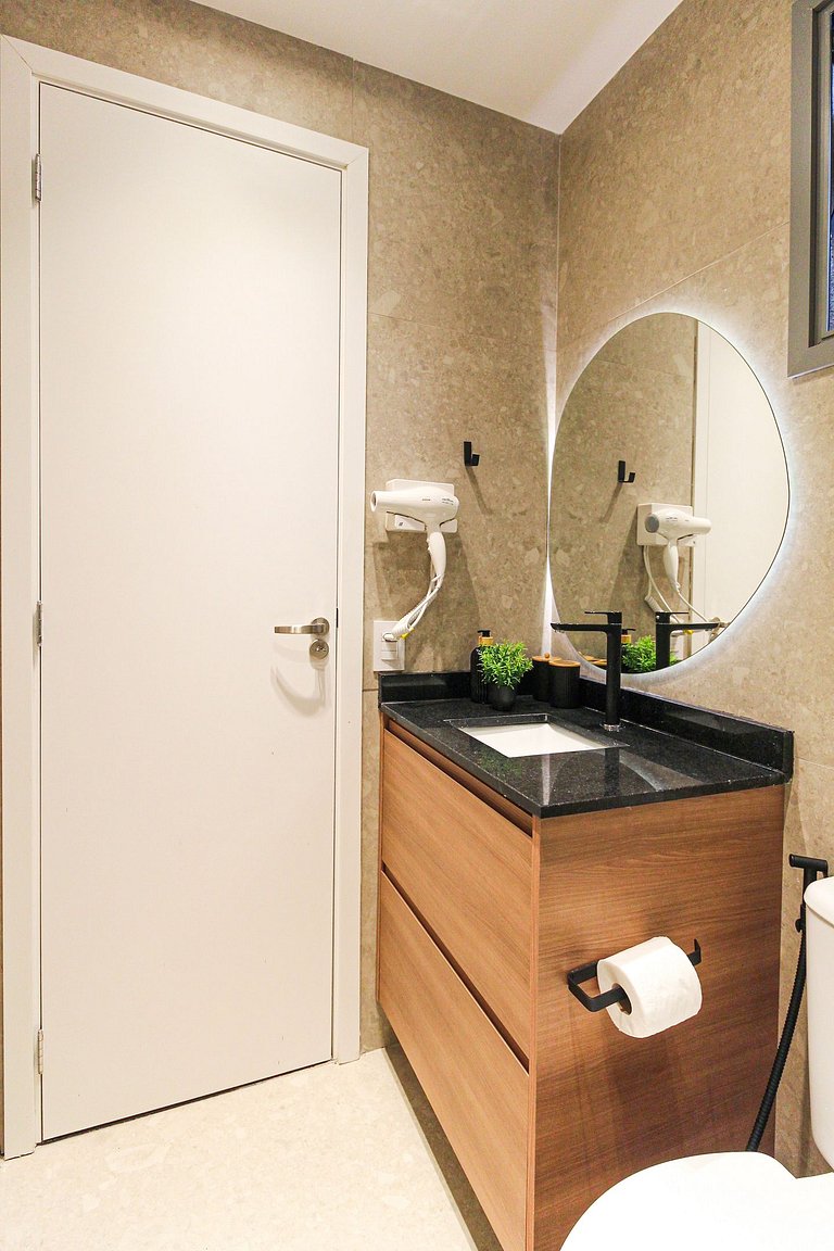 WBK611 - Studio Moderno no Brooklin | 4 pessoas