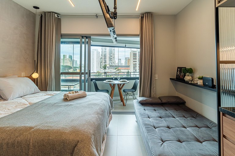 WBK611 - Studio Moderno no Brooklin | 4 pessoas