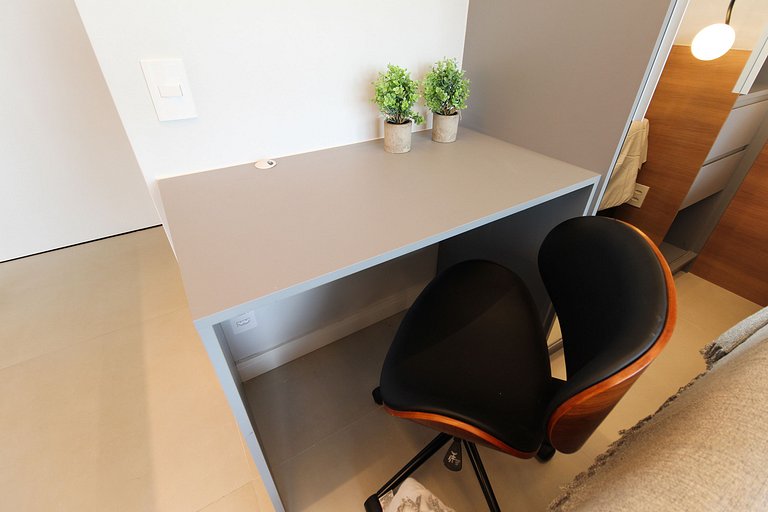 WBK611 - Studio Moderno no Brooklin | 4 pessoas
