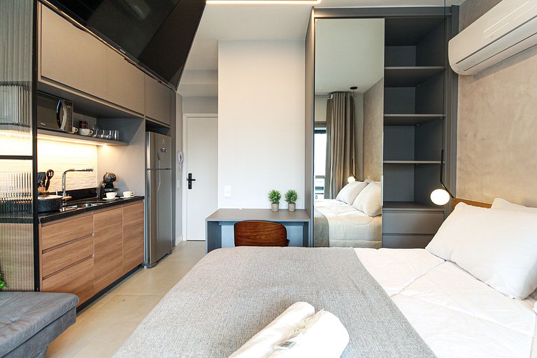 WBK611 - Studio Moderno no Brooklin | 4 pessoas