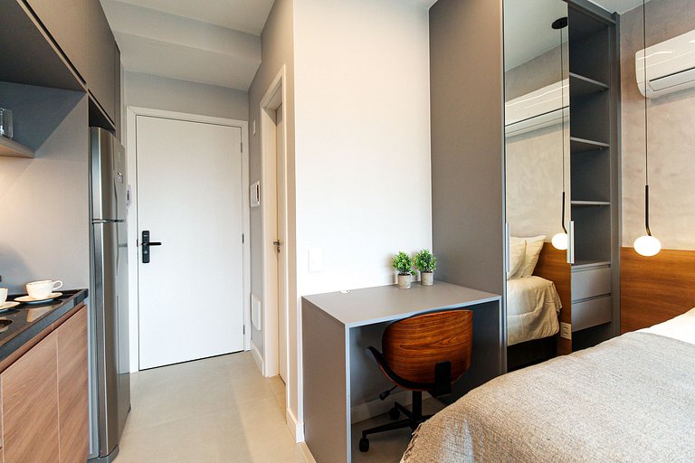 WBK611 - Studio Moderno no Brooklin | 4 pessoas