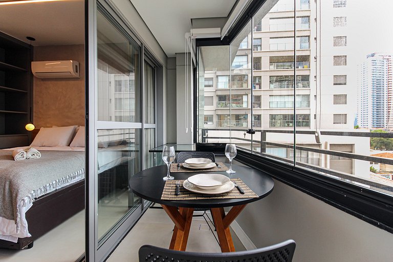 WBK611 - Studio Moderno no Brooklin | 4 pessoas