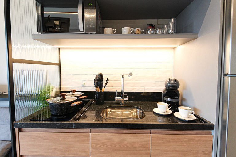 WBK611 - Studio Moderno no Brooklin | 4 pessoas
