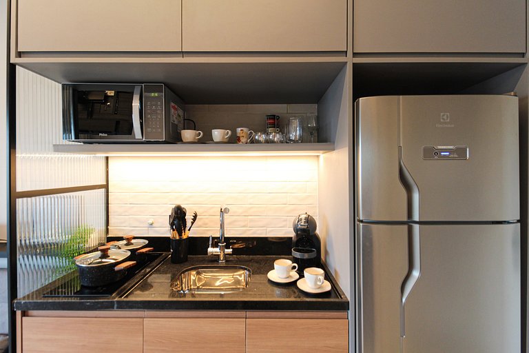 WBK611 - Studio Moderno no Brooklin | 4 pessoas