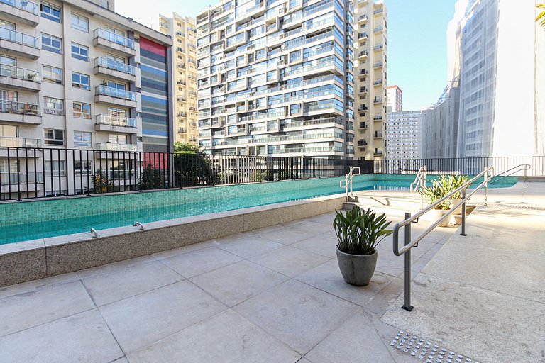 VMD321 - Studio c/ piscina na Vila Madalena