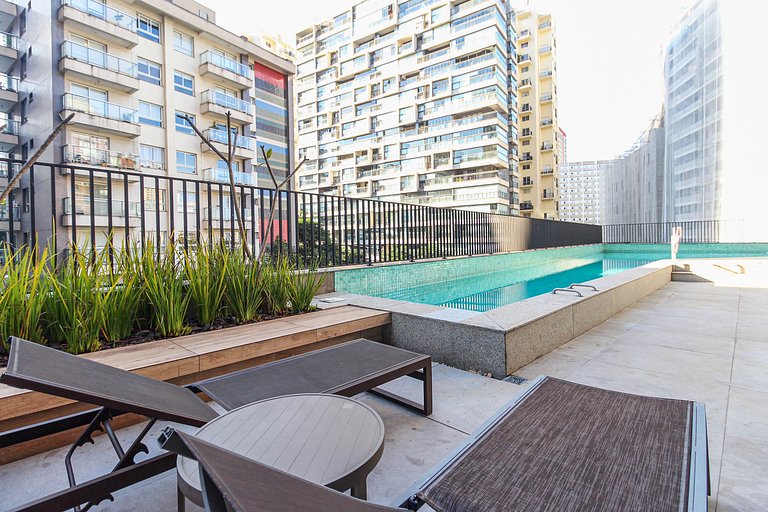 VMD321 - Studio c/ piscina na Vila Madalena