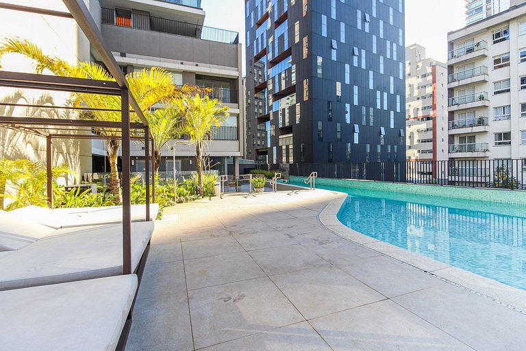 VMD321 - Studio c/ piscina na Vila Madalena