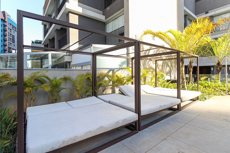VMD321 - Studio c/ piscina na Vila Madalena