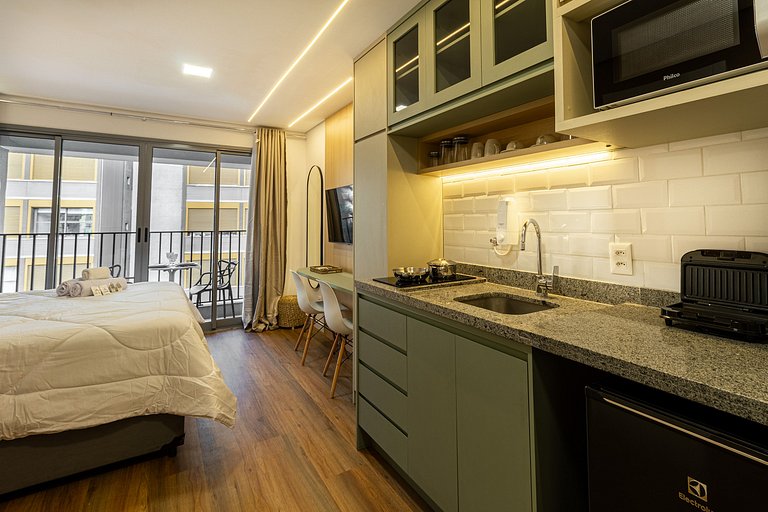 VMD321 - Studio c/ piscina na Vila Madalena