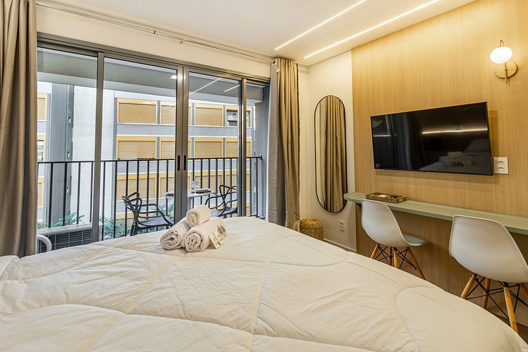 VMD321 - Studio c/ piscina na Vila Madalena