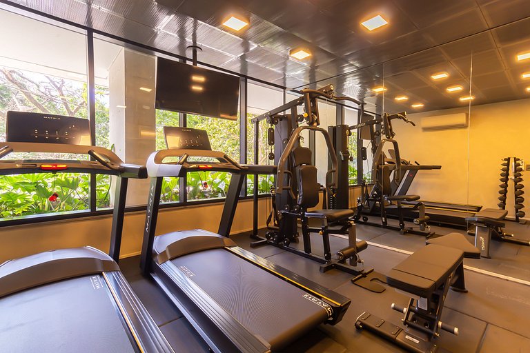 PES504 - Studio c/ Piscina e Academia em Pinheiros