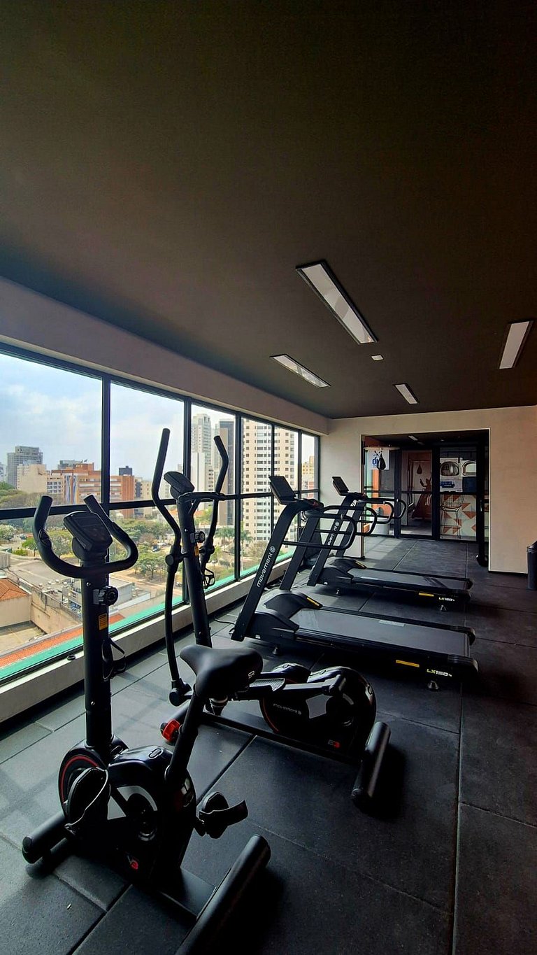 NVM23 - Studio completo c/ lazer na Vila Mariana