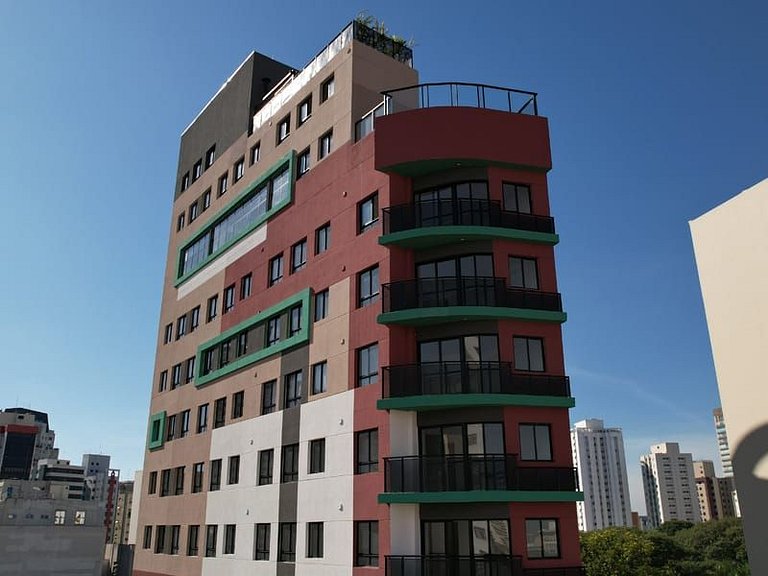 NVM23 - Studio completo c/ lazer na Vila Mariana