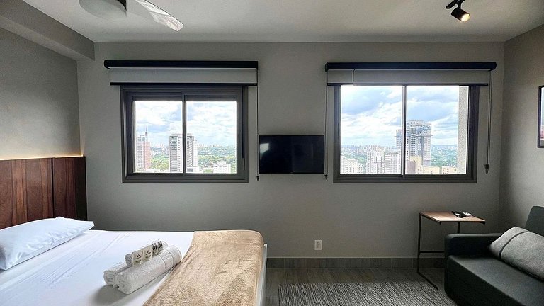 BF2204 - Studio Moderno | 22° andar | Faria Lima