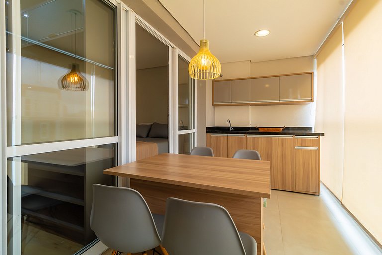 BEM1709 - Luxo no Brooklin | C/ Garagem