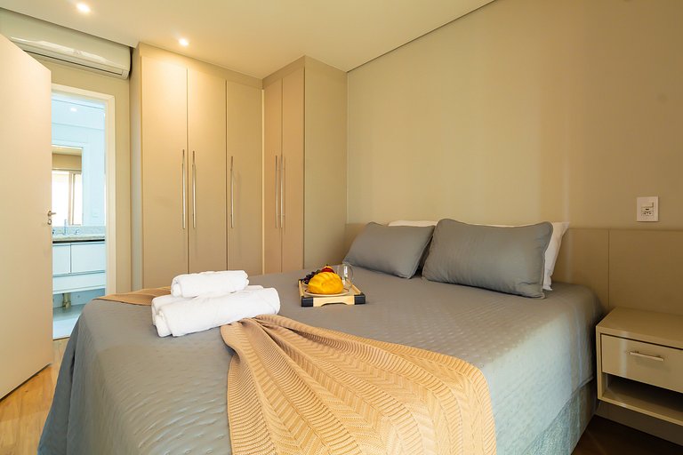 BEM1709 - Luxo no Brooklin | C/ Garagem