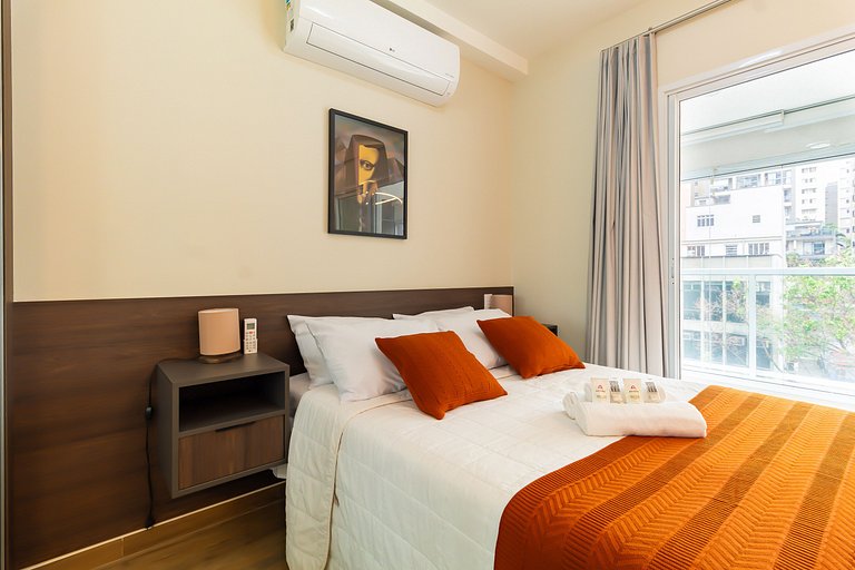 VS504 - Apto com Piscina e vaga na Augusta