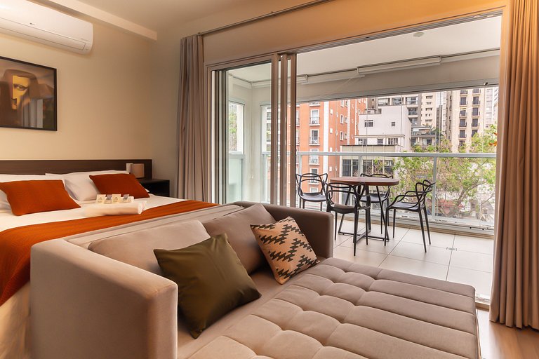 VS504 - Apto com Piscina e vaga na Augusta