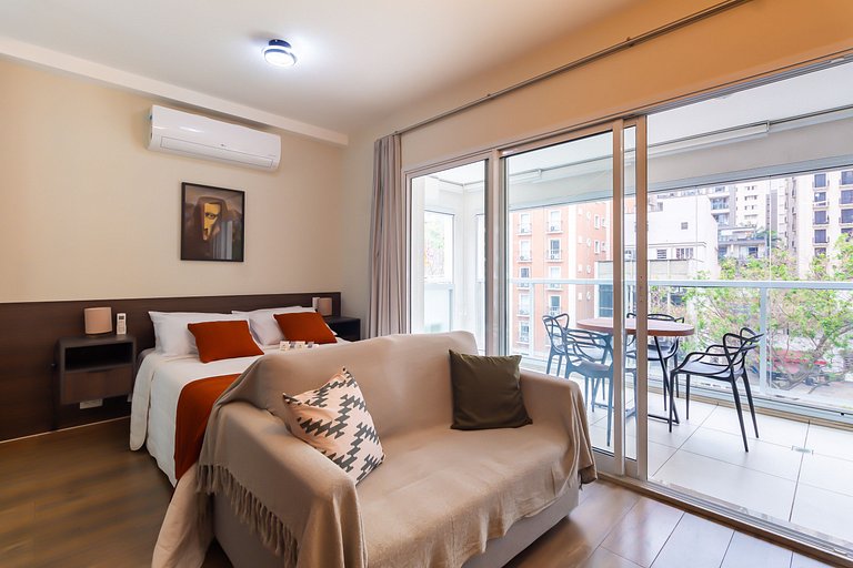 VS504 - Apto com Piscina e vaga na Augusta