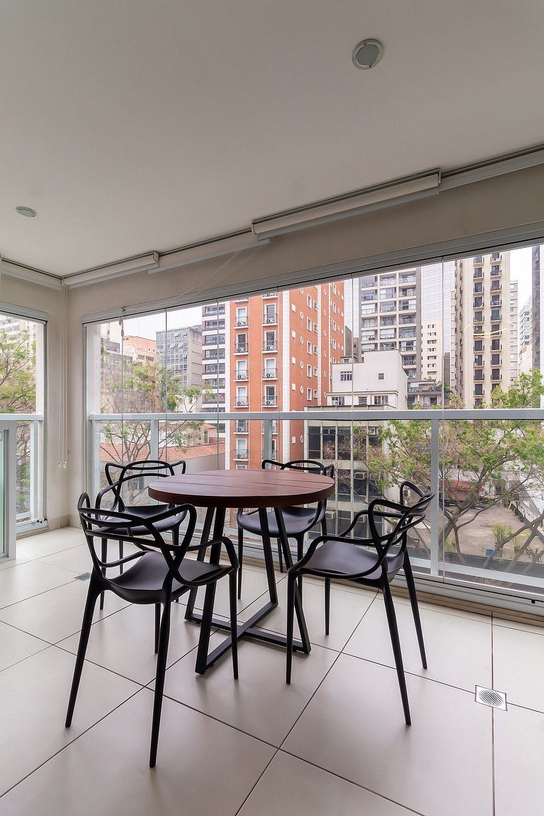 VS504 - Apto com Piscina e vaga na Augusta