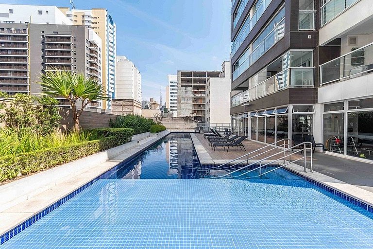 VS504 - Apto com Piscina e vaga na Augusta