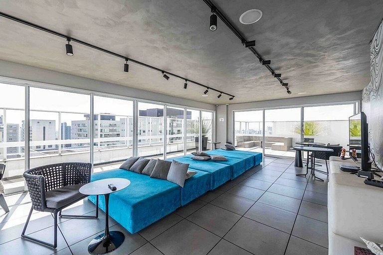 VS504 - Apto com Piscina e vaga na Augusta