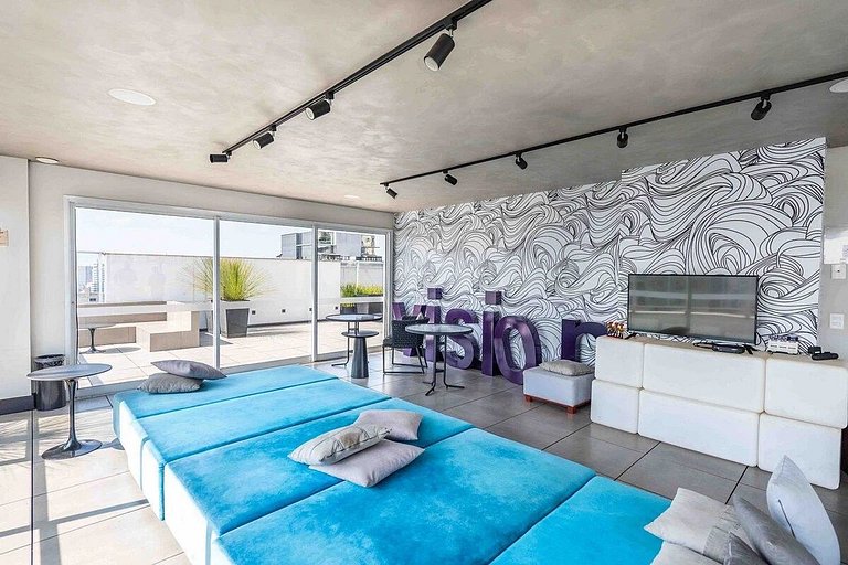 VS504 - Apto com Piscina e vaga na Augusta