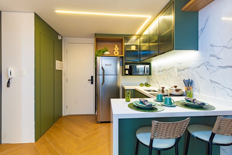 HVM303 - Studio com varanda na Vila Mariana