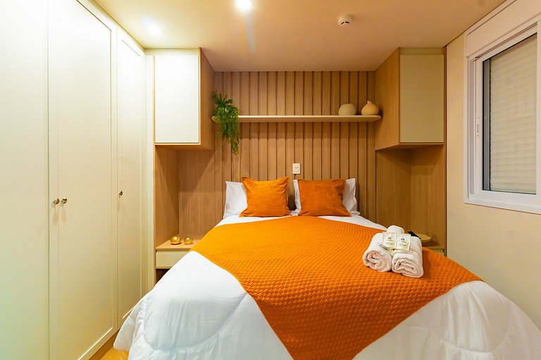 HVM307 - Studio moderno na Vila Mariana