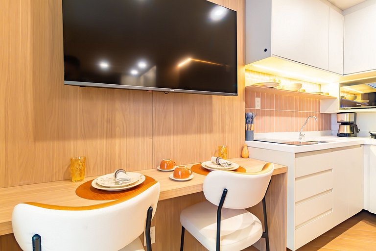 HVM307 - Studio moderno na Vila Mariana