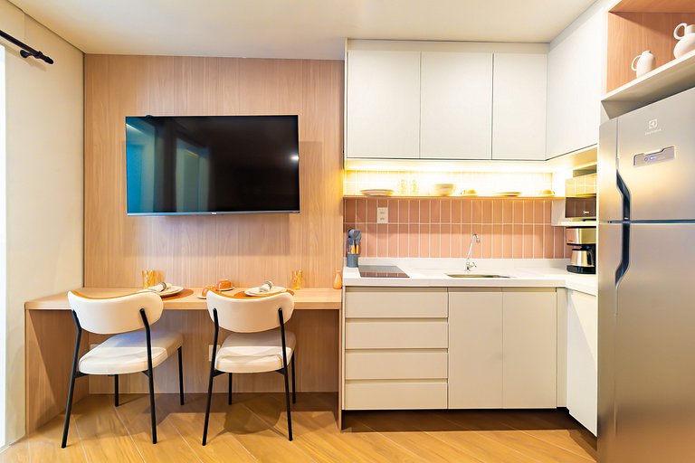 HVM307 - Studio moderno na Vila Mariana