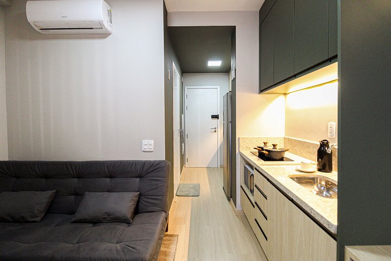 FL213 - Studio Novo no Metrô Faria Lima