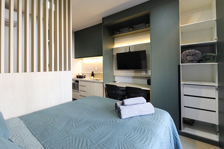 FL213 - Studio Novo no Metrô Faria Lima