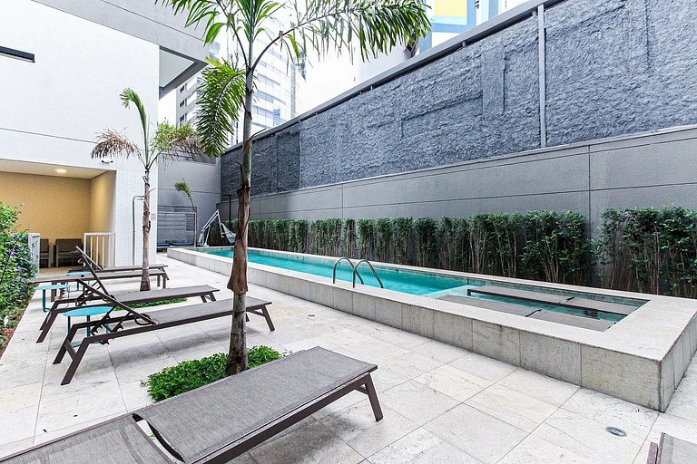 FL213 - Studio Novo no Metrô Faria Lima