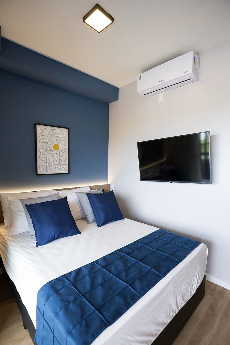 RPM314 - Apto moderno na Mooca | Ar-condicionado