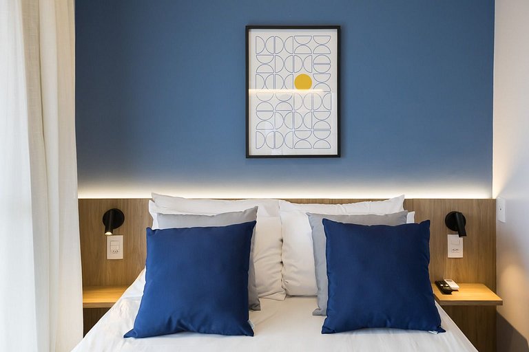 RPM314 - Apto moderno na Mooca | Ar-condicionado