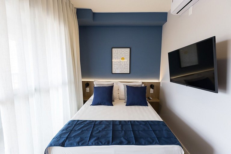 RPM314 - Apto moderno na Mooca | Ar-condicionado