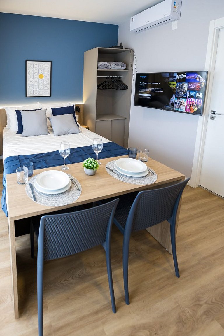 RPM518 - Studio na Mooca / C ar condicionado