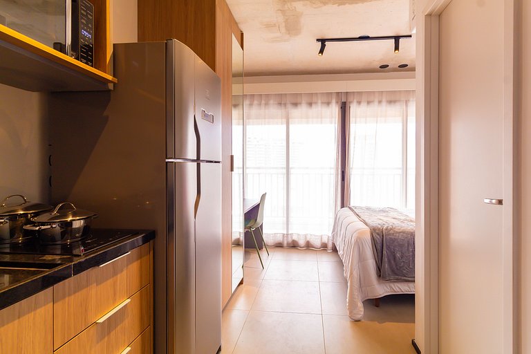 OBK1924 - Studio na Sto. Amaro | Próx. Metrô