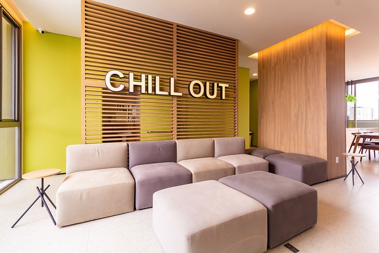 OBK1924 - Studio na Sto. Amaro | Próx. Metrô